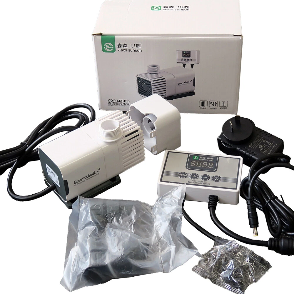 SunSun XDP6000 24V DC adjustable-flow pump with controller and fittings
